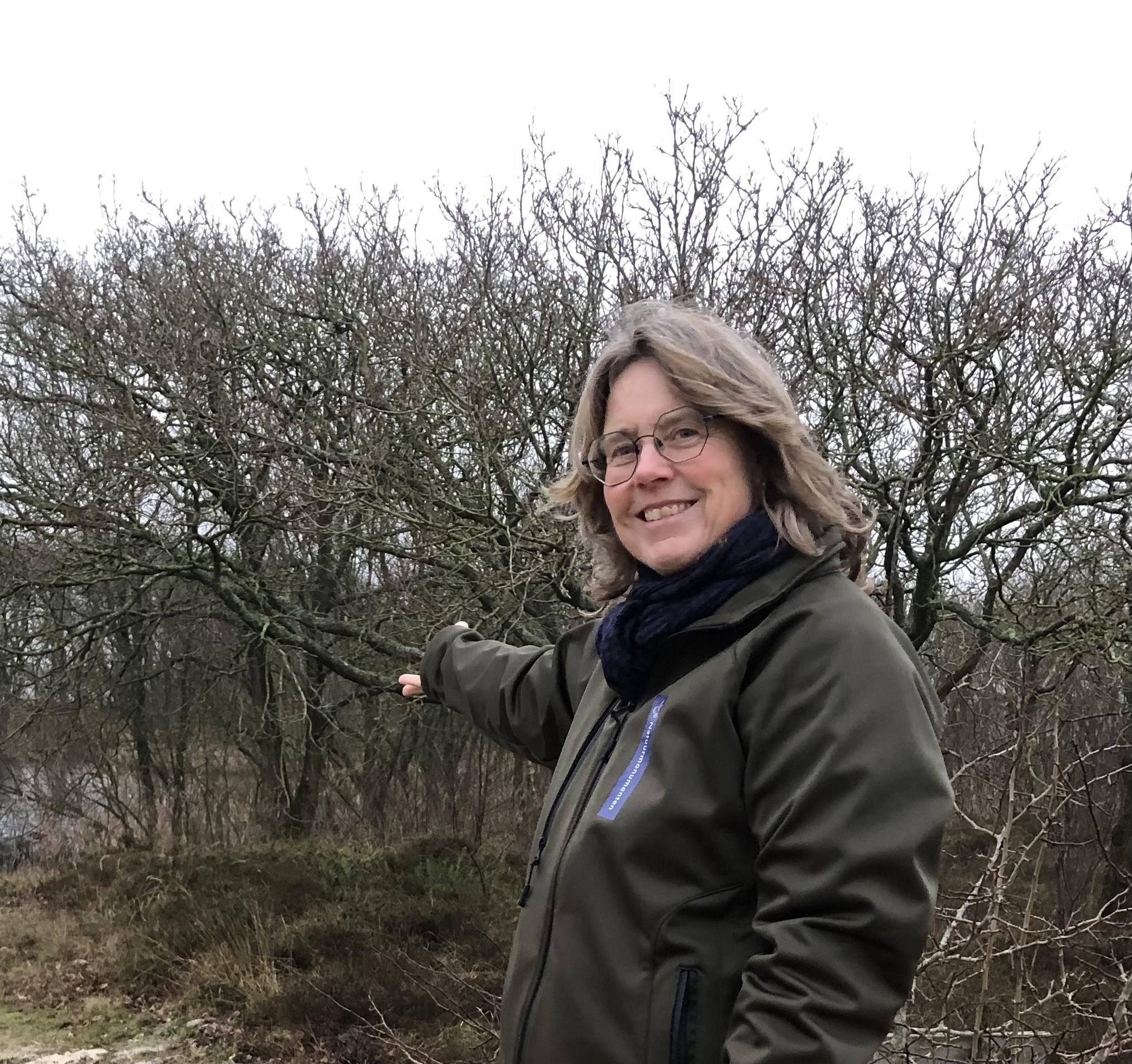 Boswachter Mariska van der Leij